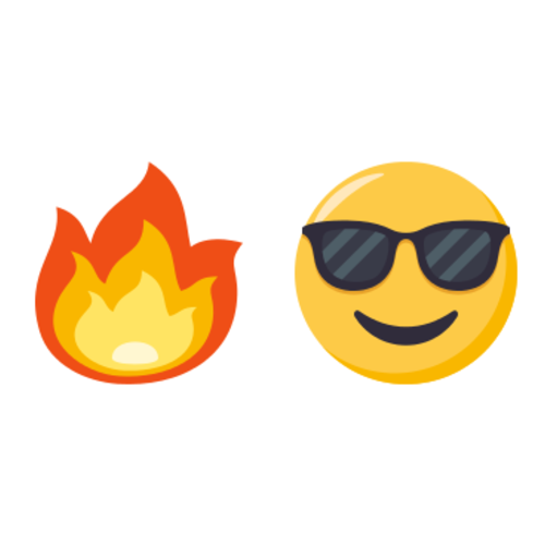 🔥😎 Emoji Domain EmojiOne rendering